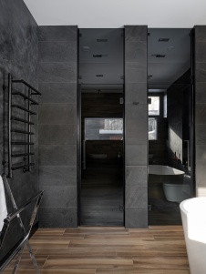 Фото интерьера санузла дома в стиле минимализм