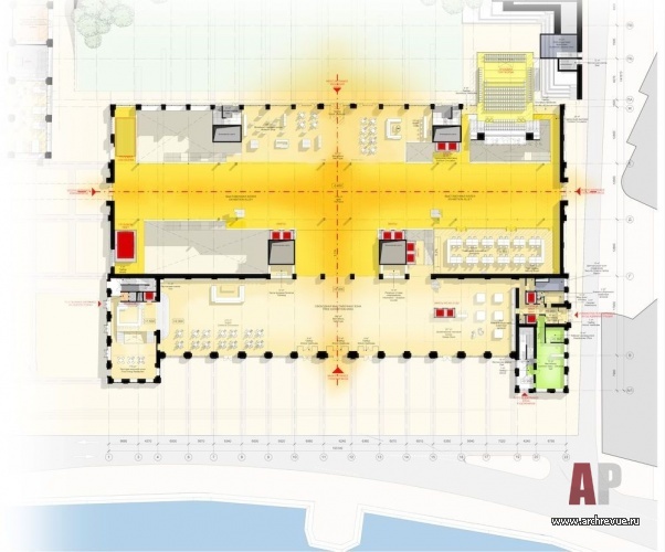 План 1-го этажа «ГЭС-2»