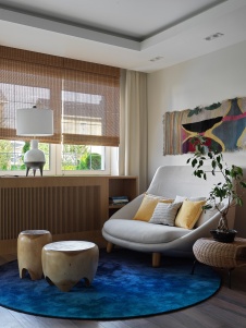 Фото интерьера террасы дома в стиле фьюжн