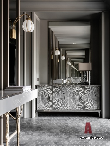 Фото интерьера коридора дома в стиле фьюжн