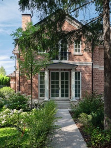 Фото фасада дома в американском стиле