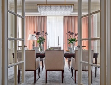 Фото интерьера столовой дома в американском стиле