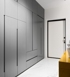 Фото интерьера входной зоны квартиры в стиле минимализм