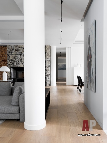 Фото интерьера коридора квартиры в стиле минимализм