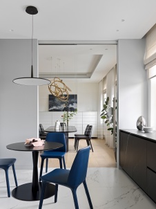 Фото интерьера кухни квартиры в стиле минимализм