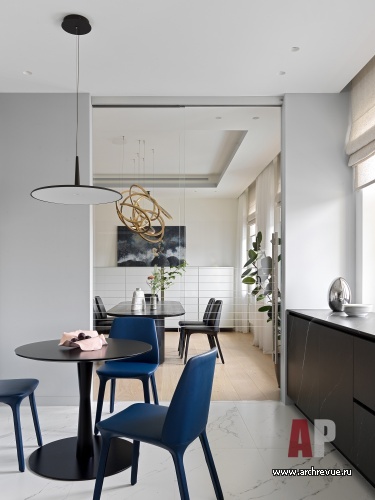 Фото интерьера кухни квартиры в стиле минимализм