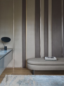 Фото интерьера спальни квартиры в стиле минимализм 