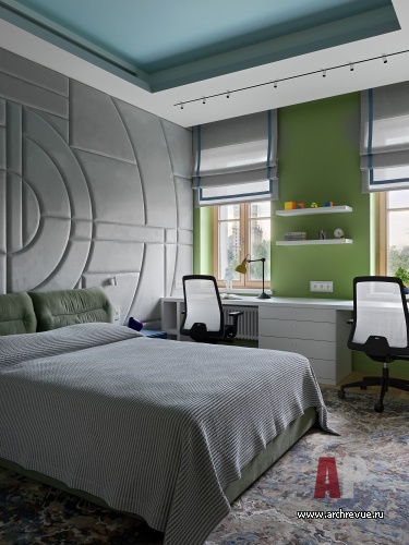 Фото интерьера детской квартиры в стиле минимализм