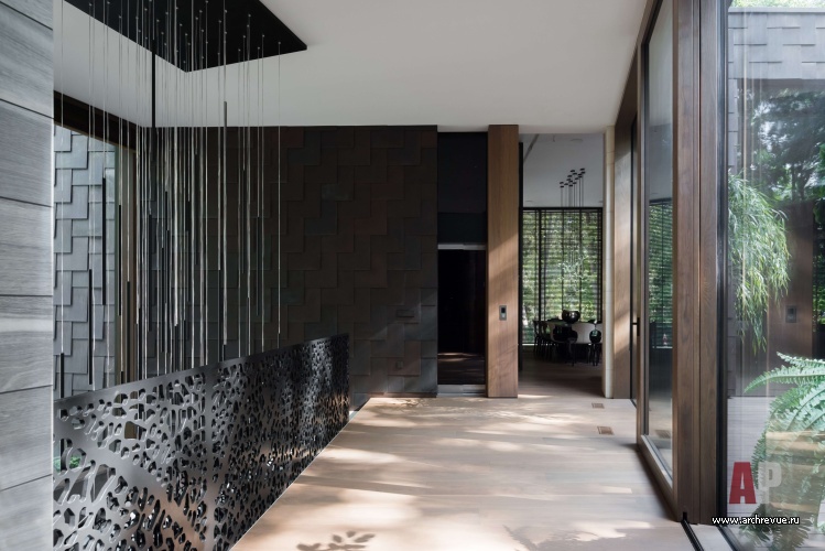 Фото интерьера коридора дома в стиле минимализм