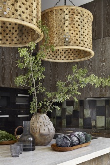 Фото интерьера кухни дома в средиземноморском стиле 