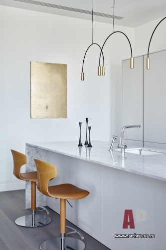 Фото интерьера кухни квартиры в стиле фьюжн