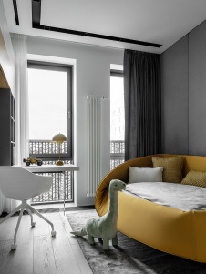 Фото интерьера детской квартиры в стиле минимализм detskaya-1