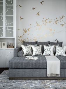 Фото интерьера детской квартиры в американском стиле