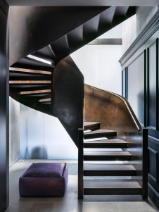 Фото лестницы квартиры в стиле лофт
