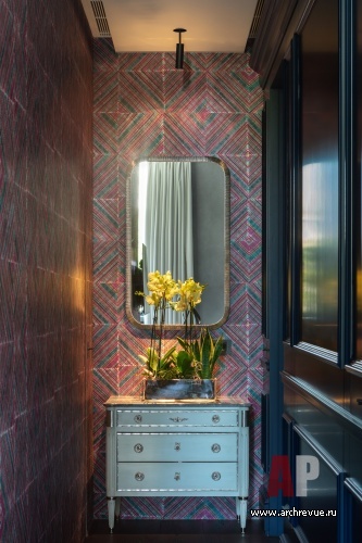 Фото интерьера входной зоны квартиры в стиле лофт 