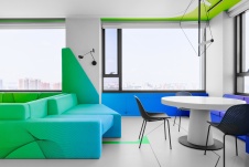 Фото интерьера столовой квартиры в стиле минимализм