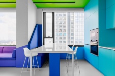 Фото интерьера кухни квартиры в стиле минимализм