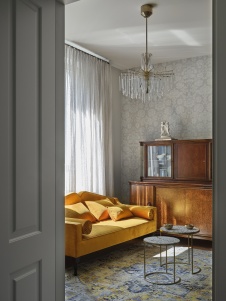 Фото интерьера гостиной квартиры в английском стиле 