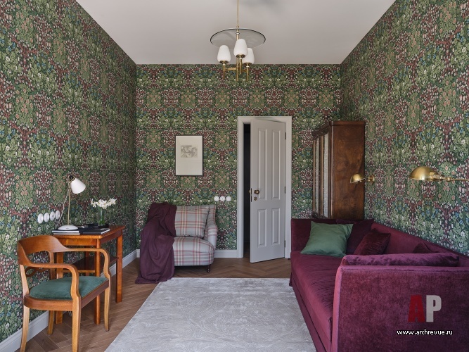 Фото интерьера гостевой квартиры в английском стиле