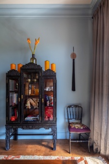 Фото интерьера кабинета дома в стиле фьюжн