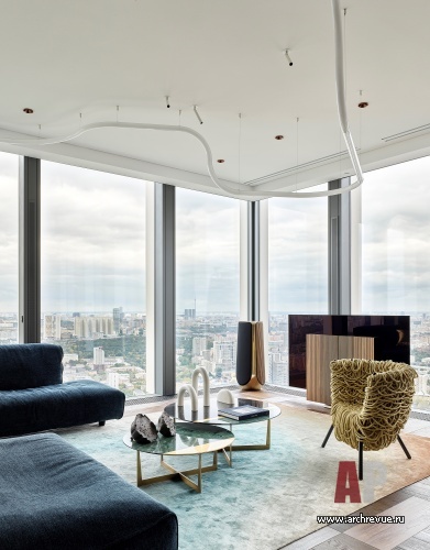 Фото интерьера домашнего кинотеатра квартиры в стиле минимализм