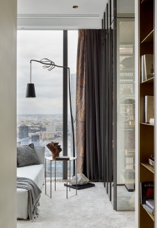 Фото интерьера спальни квартиры в стиле минимализм