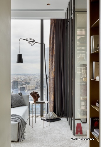 Фото интерьера спальни квартиры в стиле минимализм