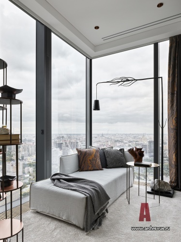 Фото интерьера спальни квартиры в стиле минимализм