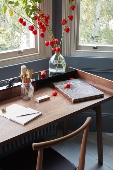 Фото интерьера кабинета квартиры в стиле фьюжн 