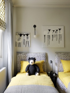 Фото интерьера детской квартиры в стиле фьюжн 