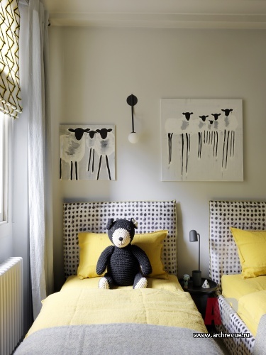 Фото интерьера детской квартиры в стиле фьюжн 