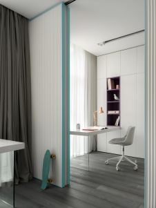 Фото интерьера детской квартиры в стиле минимализм