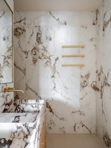 Фото интерьера санузла квартиры в стиле фьюжн