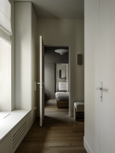 Фото интерьера спальни квартиры в стиле минимализм