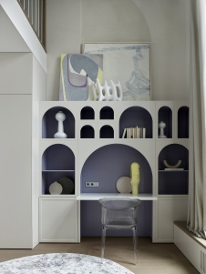 Фото интерьера детской пентхауса в стиле минимализм