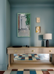 Фото интерьера входной зоны квартиры в стиле фьюжн