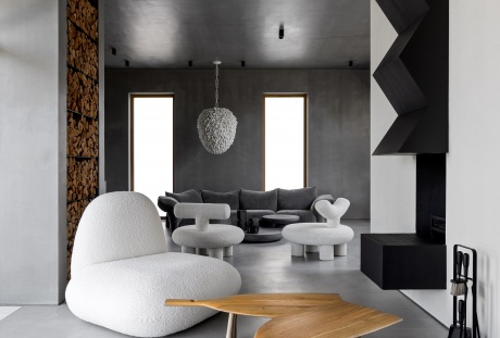 Бетонный дом в Подмосковье 