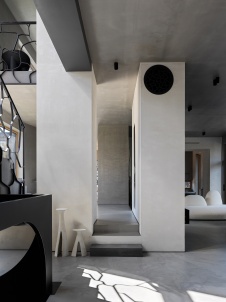 Фото интерьера входной зоны дома в стиле минимализм