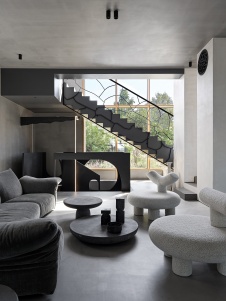 Фото лестницы дома в стиле минимализм