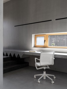 Фото интерьера кабинета дома в стиле минимализм