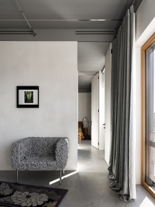 Фото интерьера спальни дома в стиле минимализм