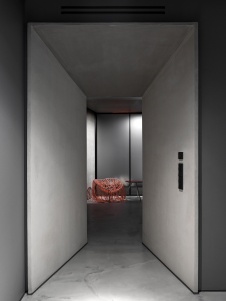 Фото интерьера коридора дома в стиле минимализм