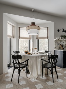 Фото интерьера кухни дома в средиземноморском стиле