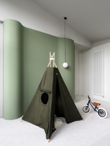 Фото интерьера детской дома в стиле минимализм 