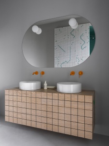 Фото интерьера санузла дома в стиле минимализм