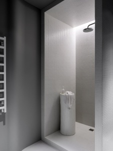 Фото интерьера санузла дома в стиле минимализм 