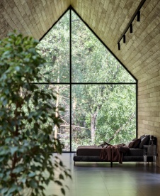 Фото интерьера спальни дома в стиле минимализм