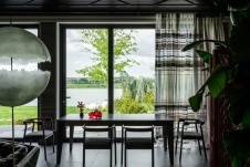 Фото интерьера столовой дома в стиле ар-деко 