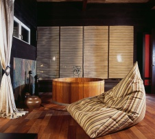 Фото интерьера хаммама-сауны дома в стиле фьюжн