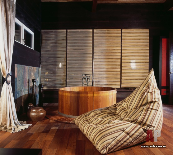 Фото интерьера хаммама-сауны дома в стиле фьюжн